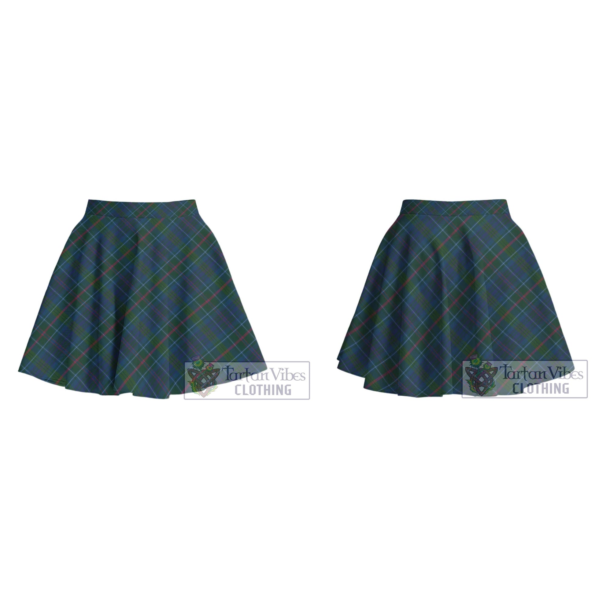 Tartan Vibes Clothing Richard of Wales Tartan Women's Plated Mini Skirt