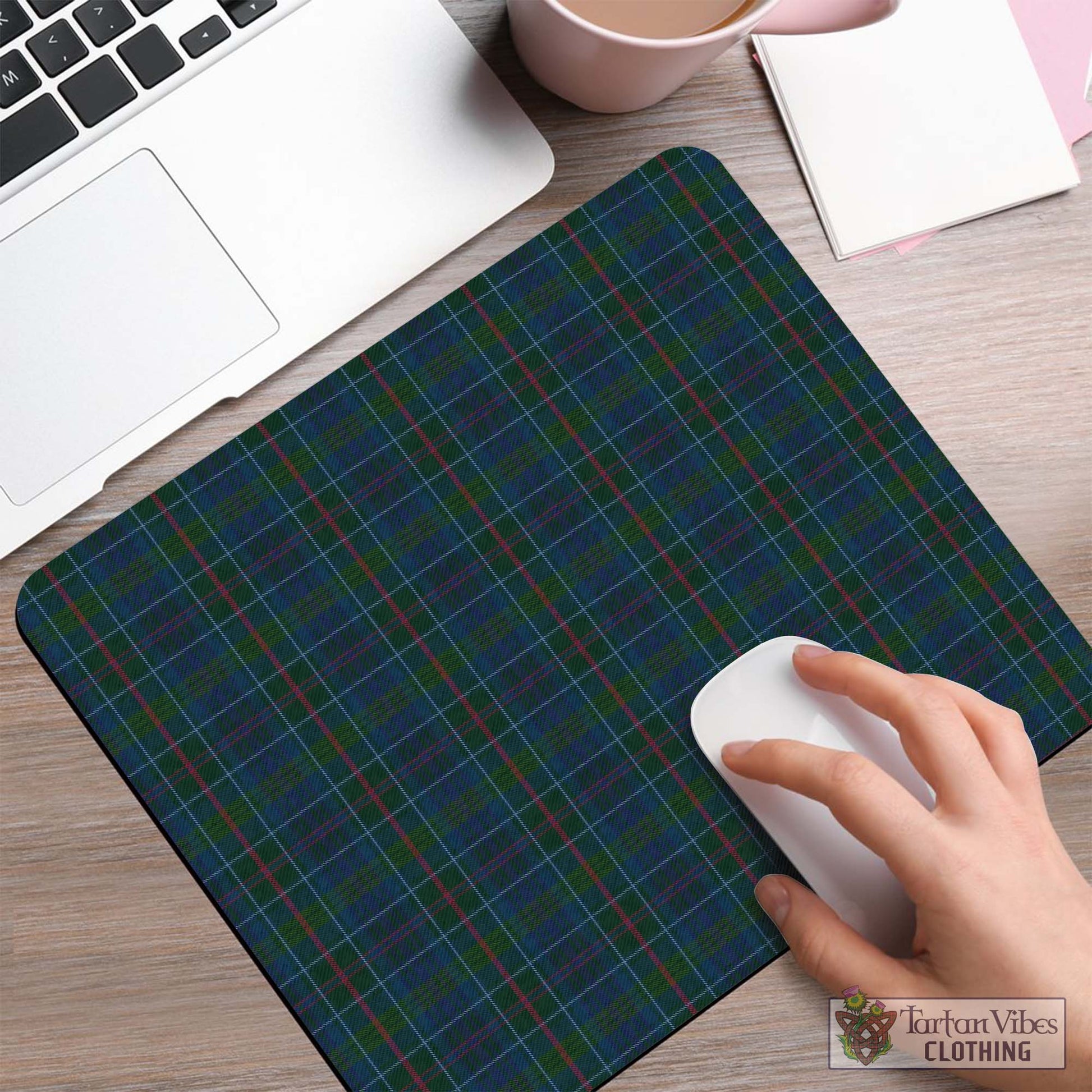 Tartan Vibes Clothing Richard of Wales Tartan Mouse Pad