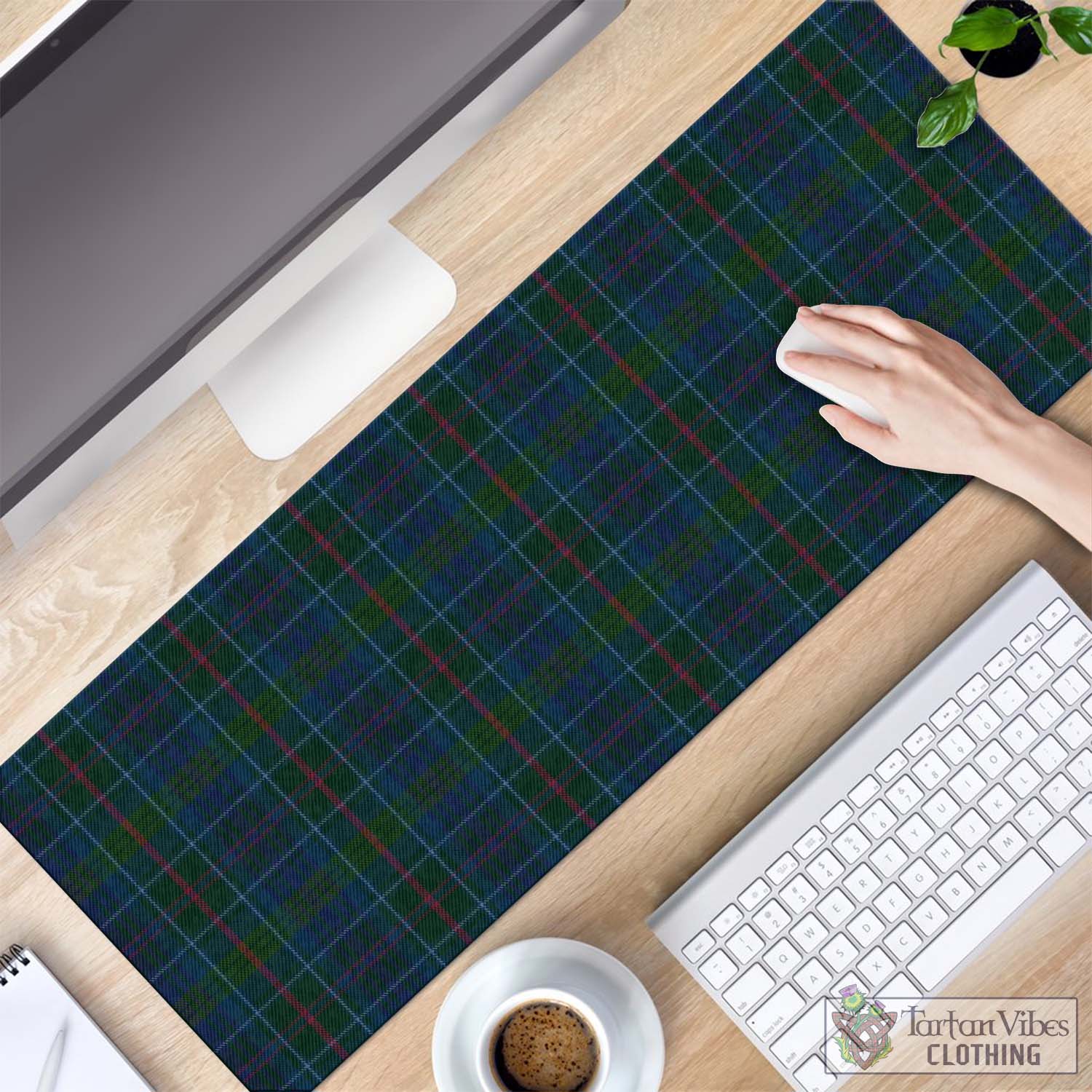 Tartan Vibes Clothing Richard of Wales Tartan Mouse Pad