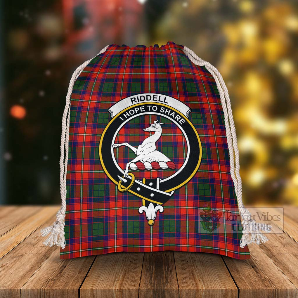 Tartan Vibes Clothing Riddell Tartan Christmas Santa's Bag with Family Crest