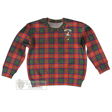 Riddell Tartan Kid Ugly Sweater with Family Crest