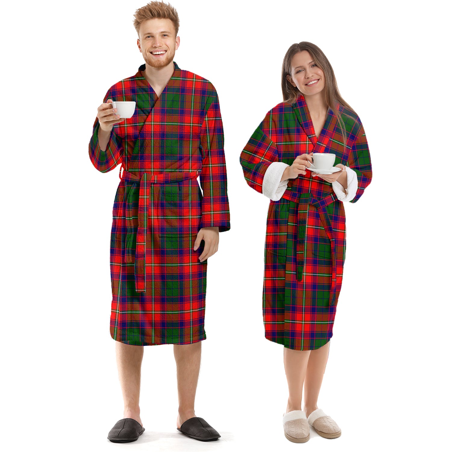 Riddell Tartan Bathrobe Unisex S - Tartan Vibes Clothing