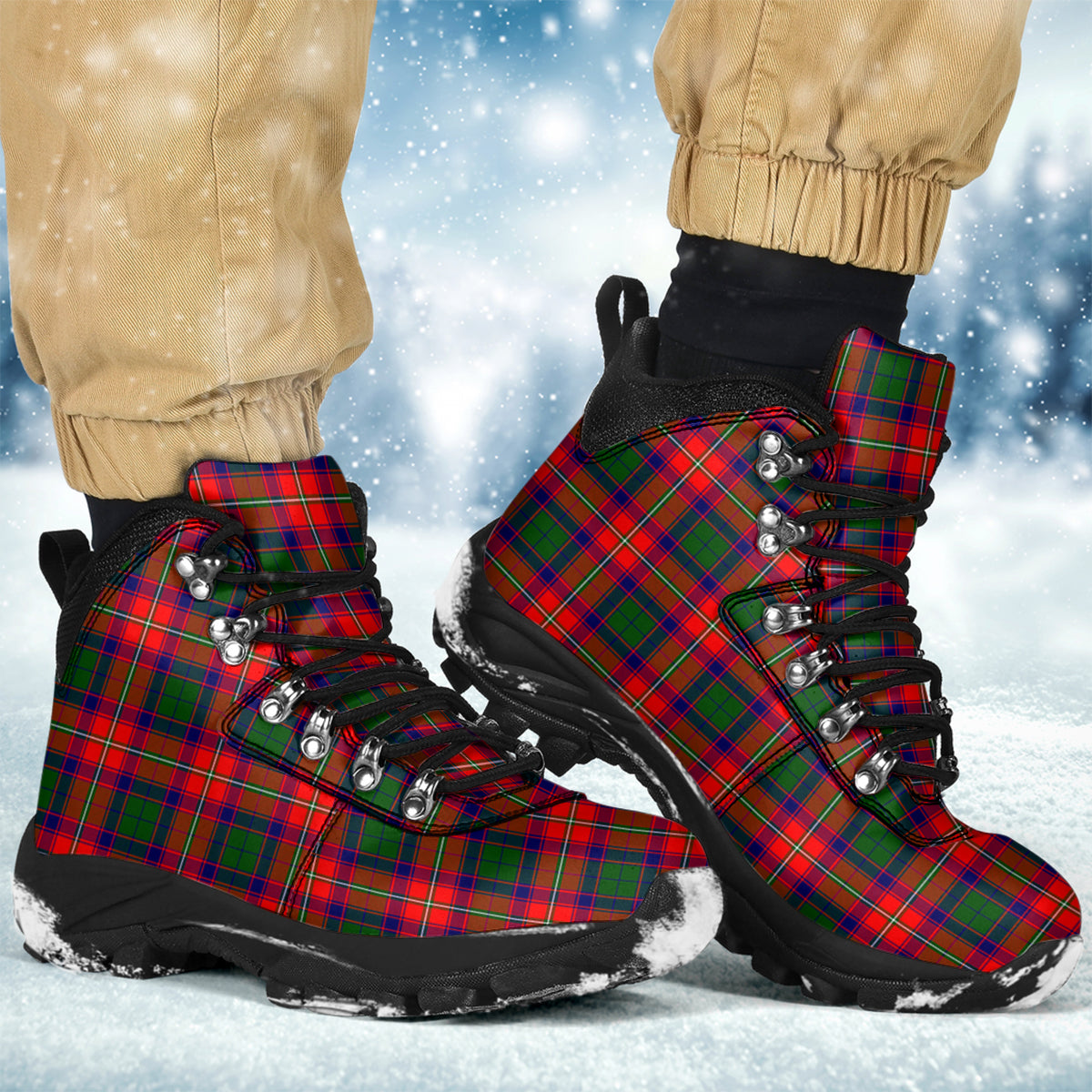 Riddell Tartan Alpine Boots Men's Boots - Tartan Vibes Clothing