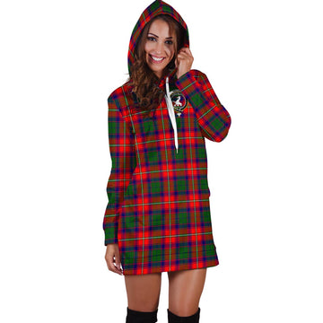 Riddell Tartan Hoodie Dress with Family Crest