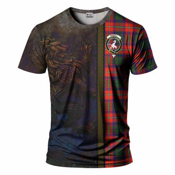 Riddell Tartan Family Crest T-Shirt Alba Gu Brath Be Brave Lion Ancient Style