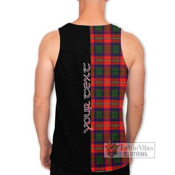 Riddell Tartan Men's Tank Top with Family Crest and Half Of Me Style