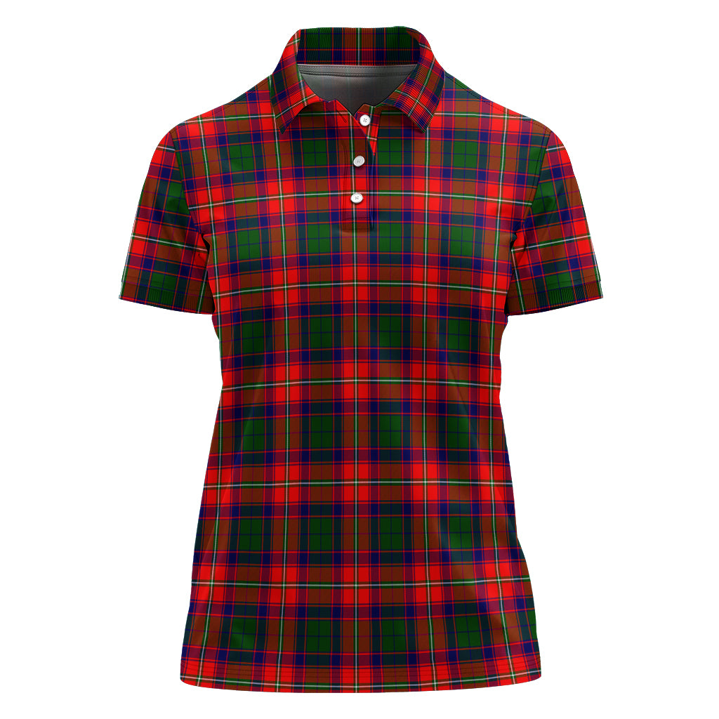 Riddell Tartan Polo Shirt For Women - Tartan Vibes Clothing