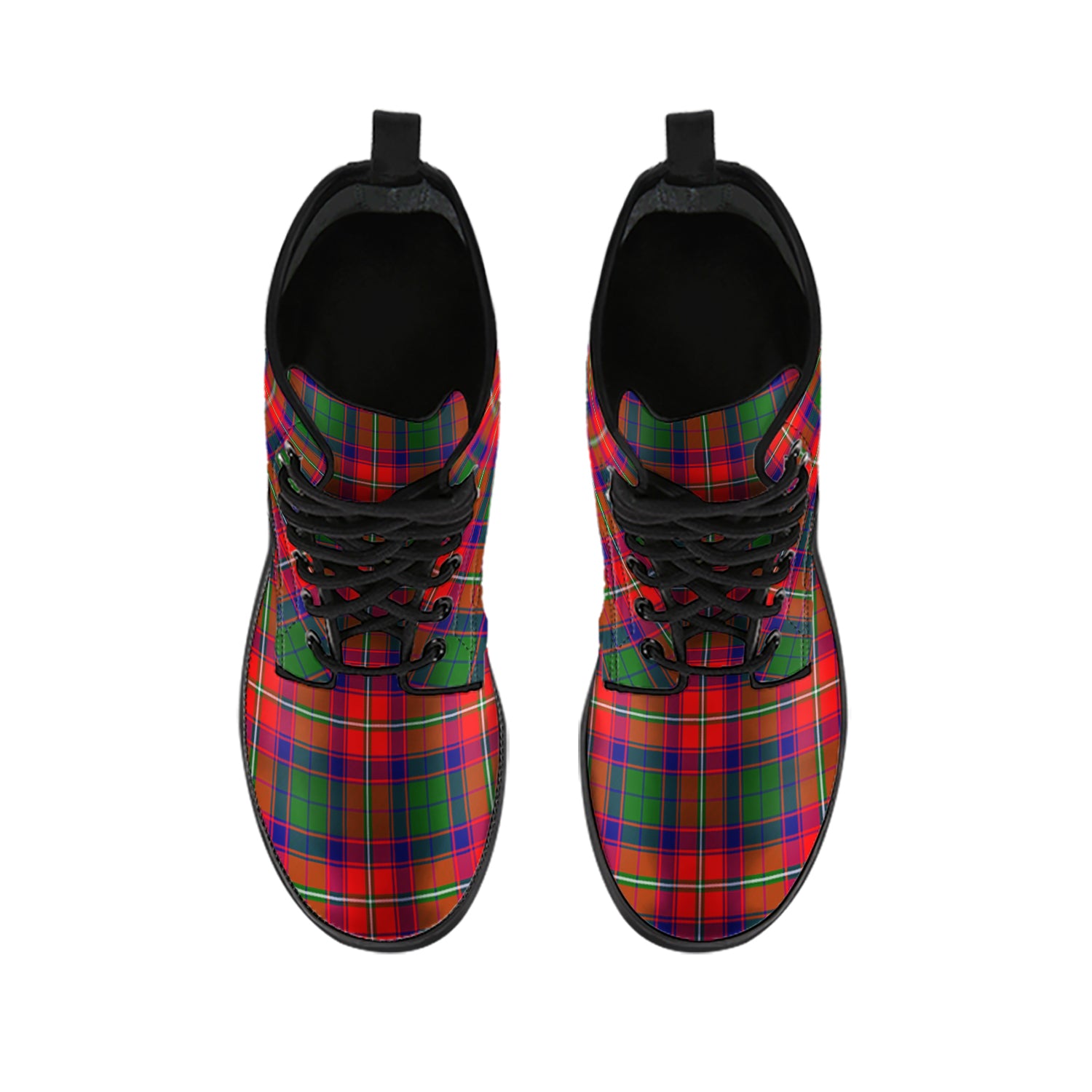 riddell-tartan-leather-boots