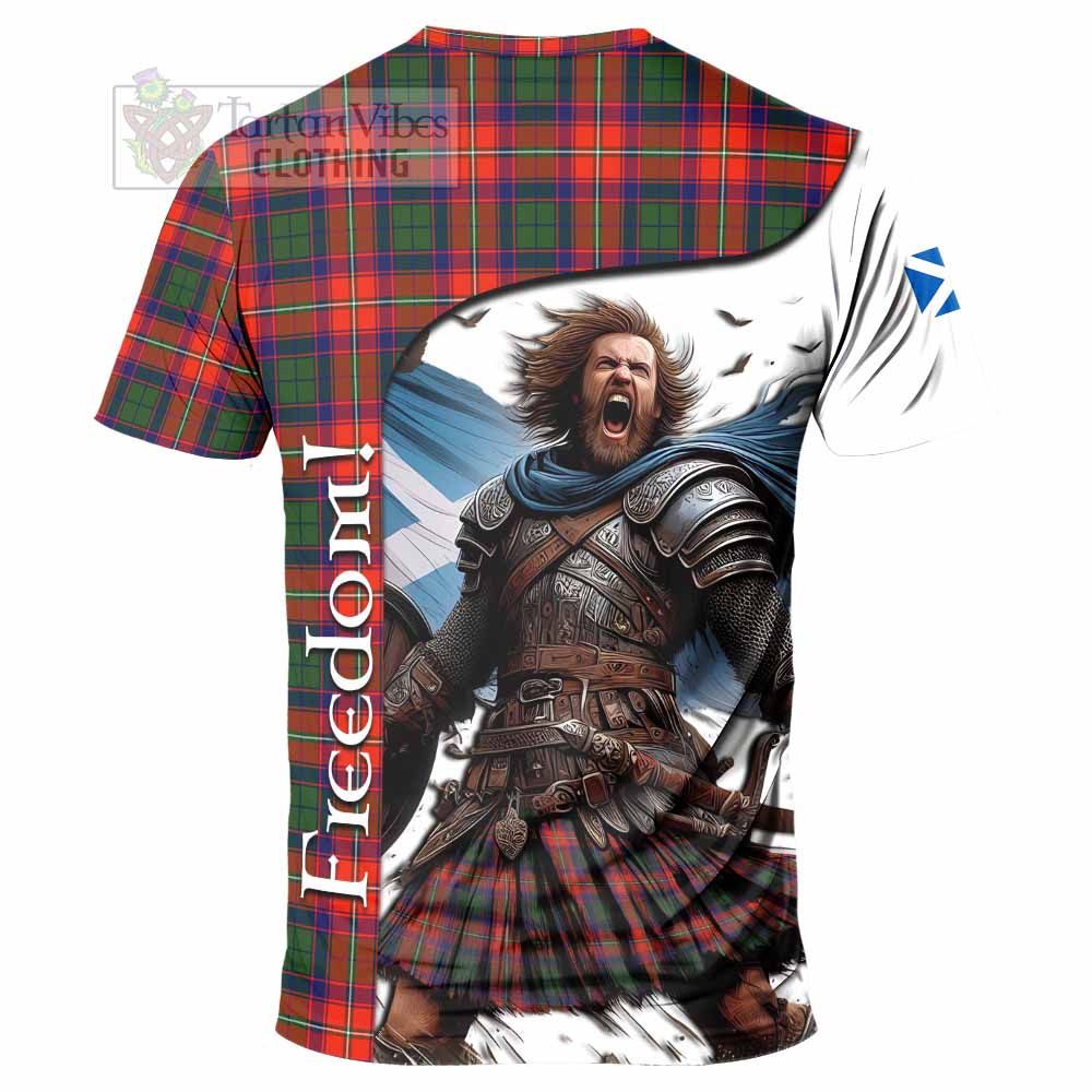 Riddell Crest Tartan T-Shirt Inspired by the Freedom of Scottish Warrior