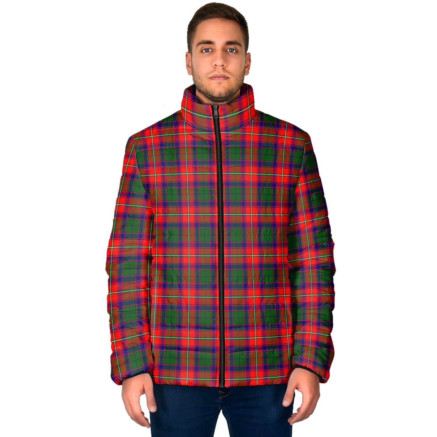 Riddell Tartan Padded Jacket - Tartan Vibes Clothing