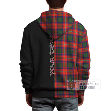 Riddell Tartan Hoodie with Family Crest and Half Of Me Style