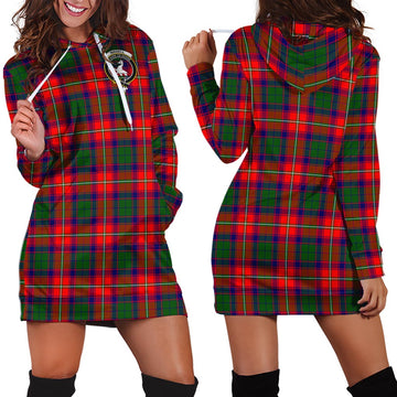 Riddell Tartan Hoodie Dress with Family Crest