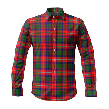 Riddell Tartan Long Sleeve Button Up Shirt