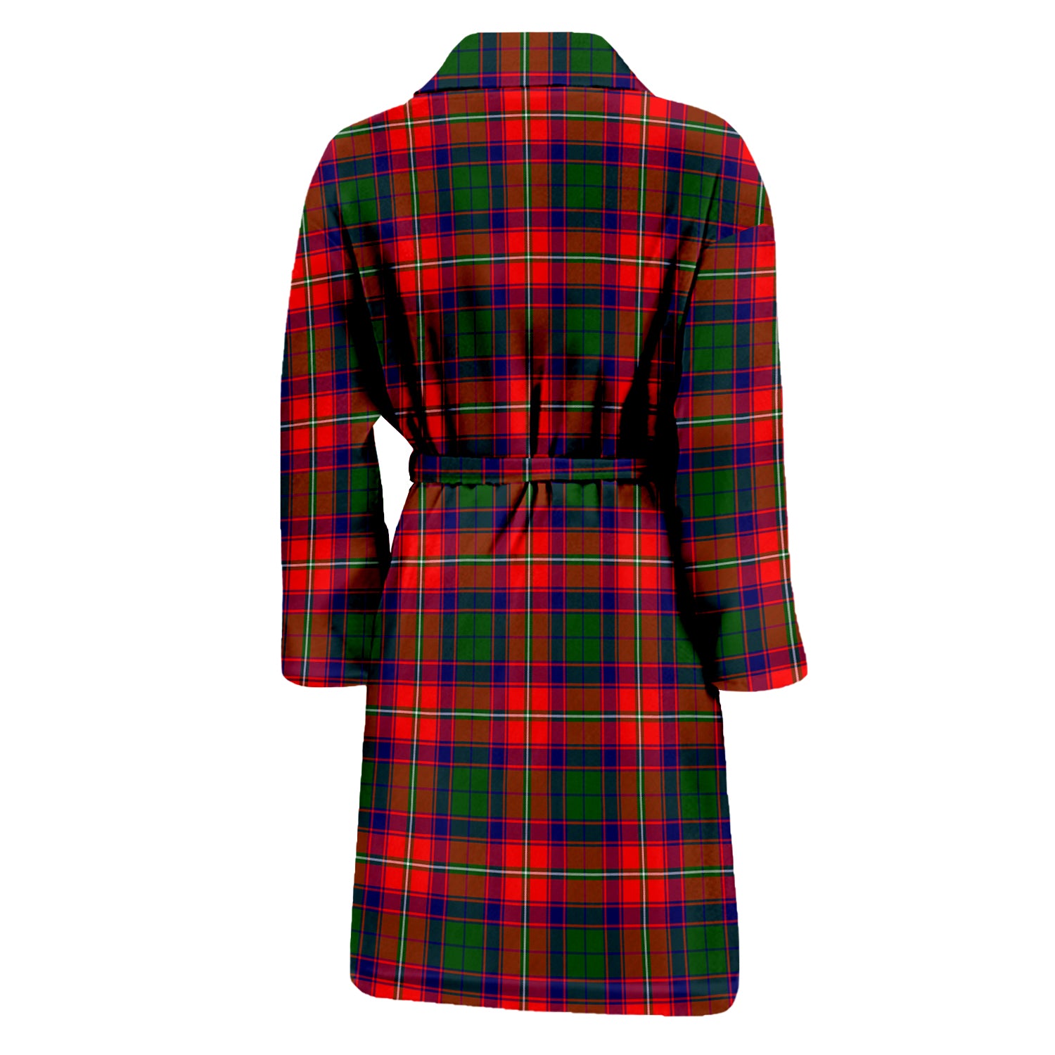 Riddell Tartan Bathrobe with Family Crest - Tartan Vibes Clothing