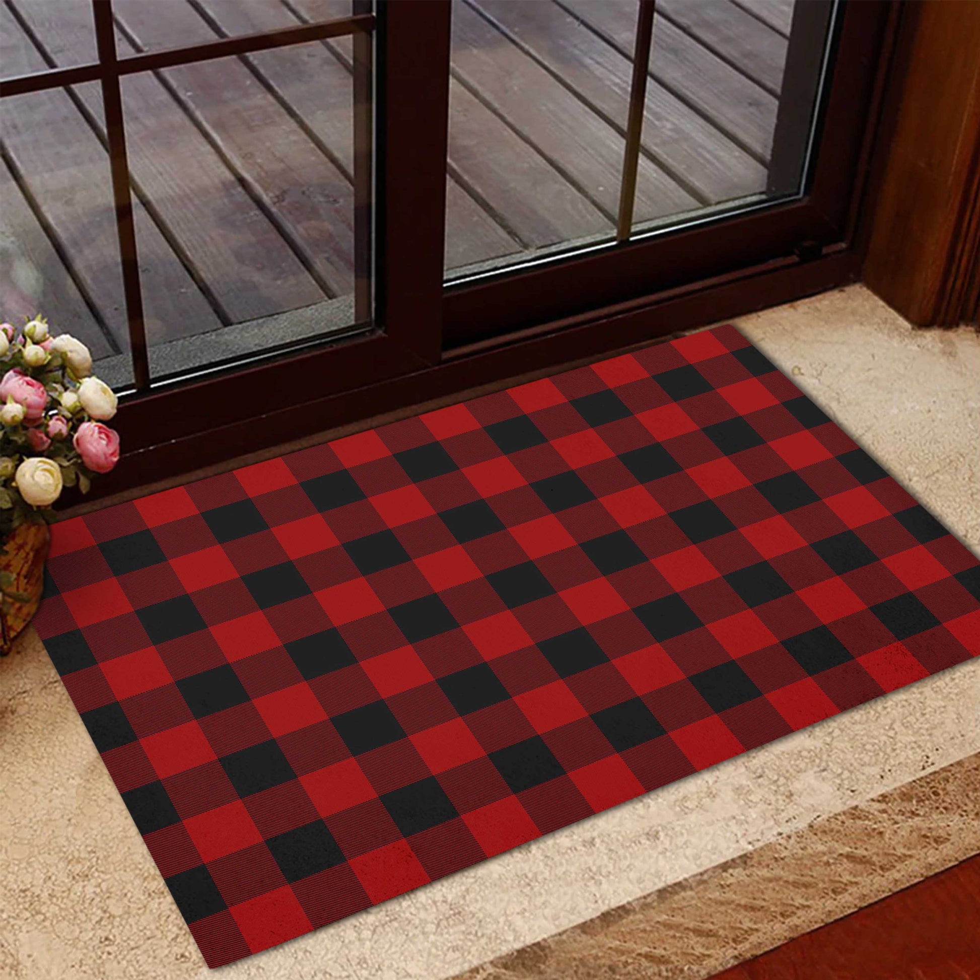 Rob Roy Macgregor Tartan Door Mat - Tartanvibesclothing