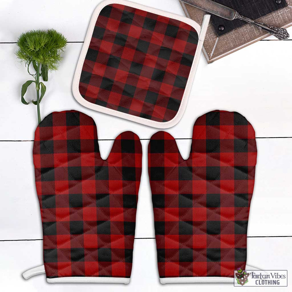 Rob Roy Macgregor Tartan Combo Oven Mitt & Pot-Holder Combo 1 Oven Mitt & 1 Pot-Holder White - Tartan Vibes Clothing