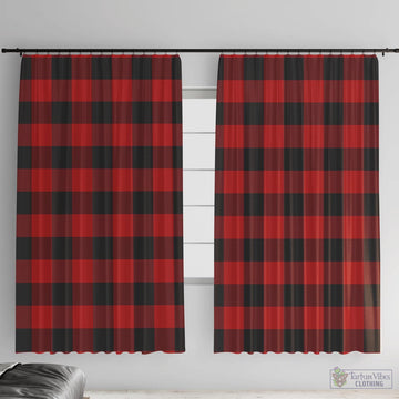 Rob Roy Macgregor Tartan Window Curtain