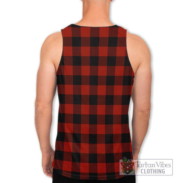 Rob Roy Macgregor Tartan Men's Tank Top with Family Crest DNA In Me Style