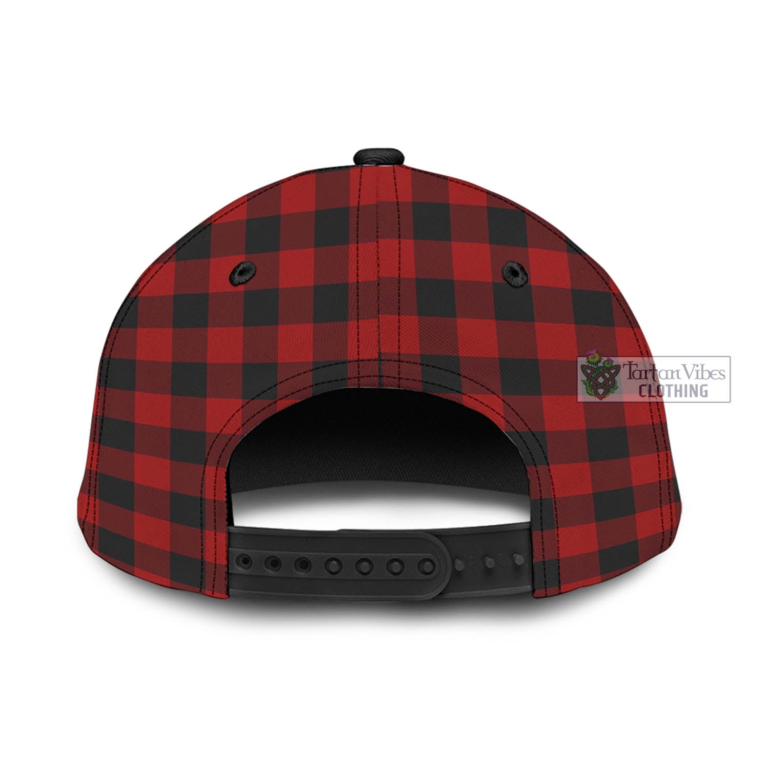 Tartan Vibes Clothing Rob Roy Macgregor Tartan Classic Cap with Family Crest In Me Style