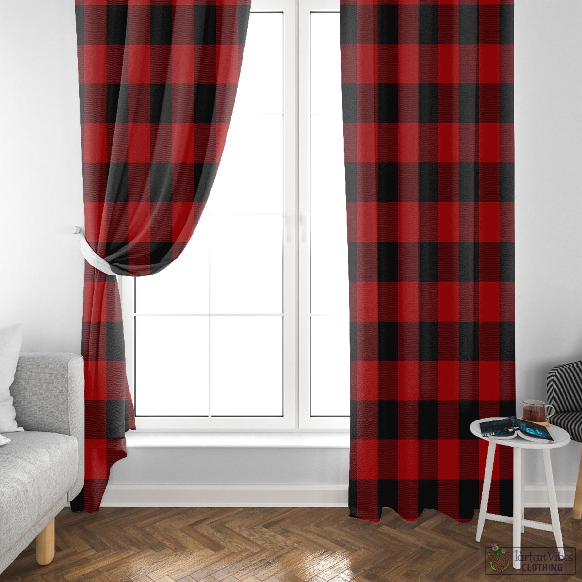 Rob Roy Macgregor Tartan Window Curtain