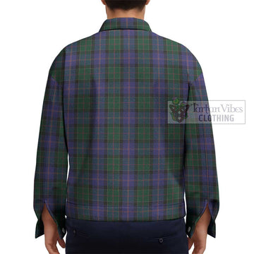 Robb Tartan Unisex Lapel Cotton Jacket