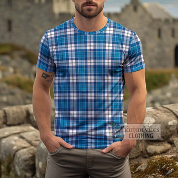 Roberton Tartan Cotton T-Shirt