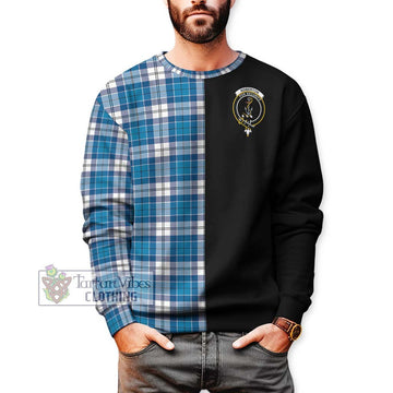 Roberton Tartan Sweatshirt with Family Crest and Half Of Me Style