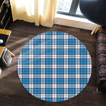 Roberton Tartan Round Rug