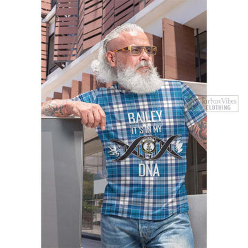 Roberton Tartan Cotton T-shirt with Family Crest DNA In Me Style