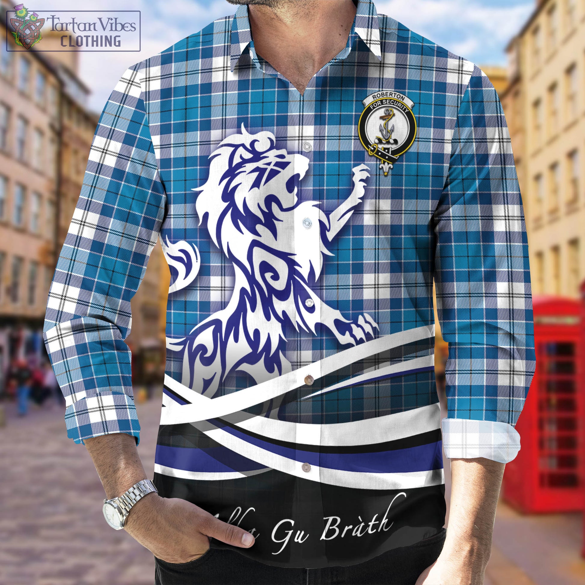 roberton-tartan-long-sleeve-button-up-shirt-with-alba-gu-brath-regal-lion-emblem