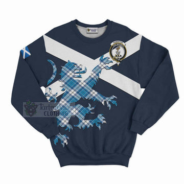 Roberton Tartan Lion Rampant Sweatshirt  Proudly Display Your Heritage with Alba Gu Brath and Clan Name