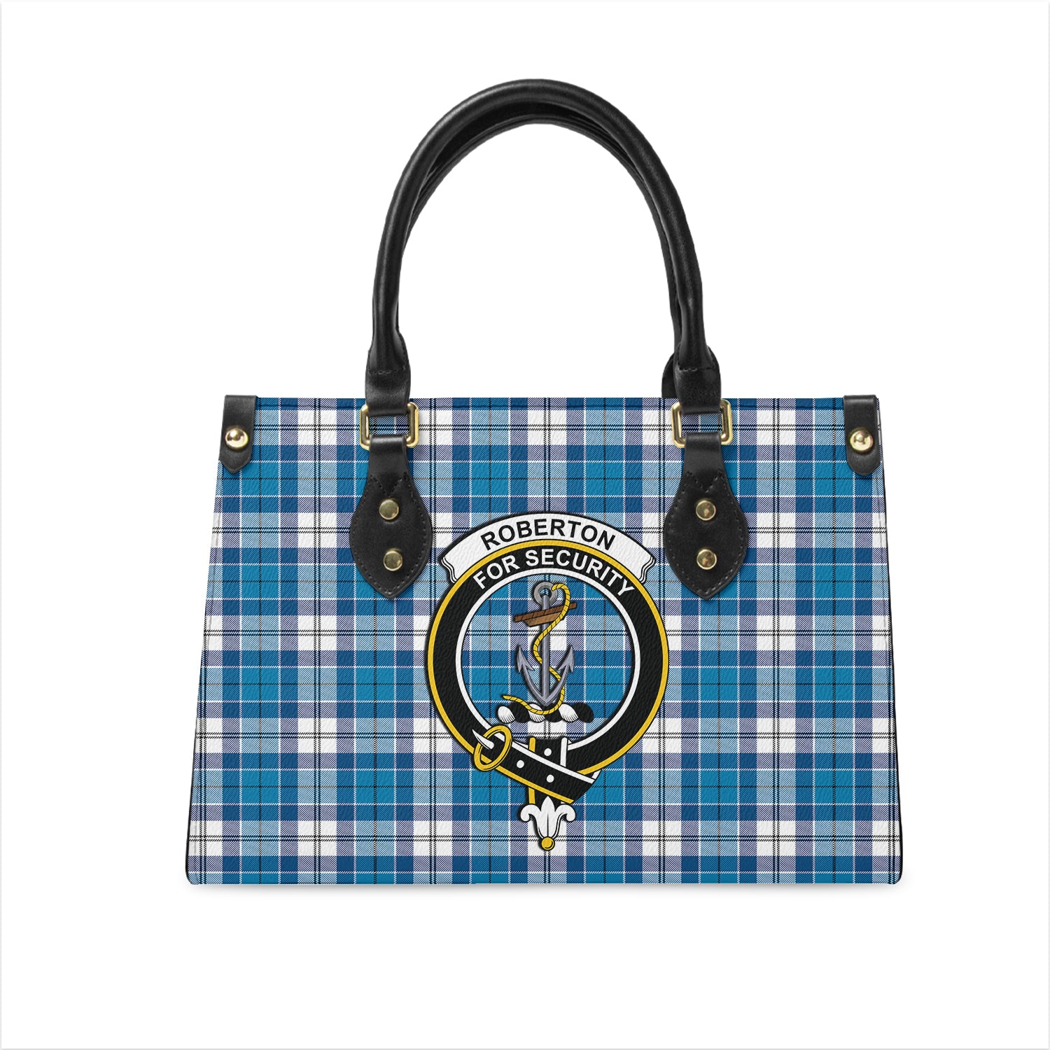 roberton-tartan-leather-bag-with-family-crest