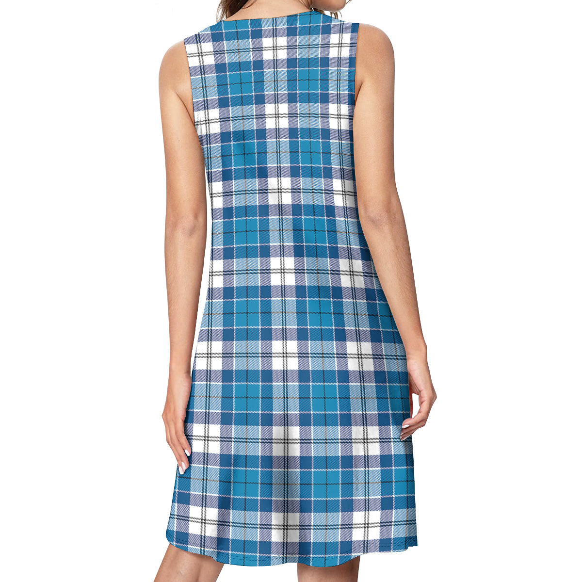 Roberton Tartan Womens Casual Dresses - Tartanvibesclothing