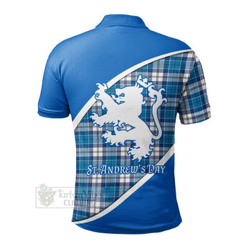 Roberton Family Crest Tartan Polo Shirt Celebrate Saint Andrew's Day in Style - Tartan Vibes Clothing