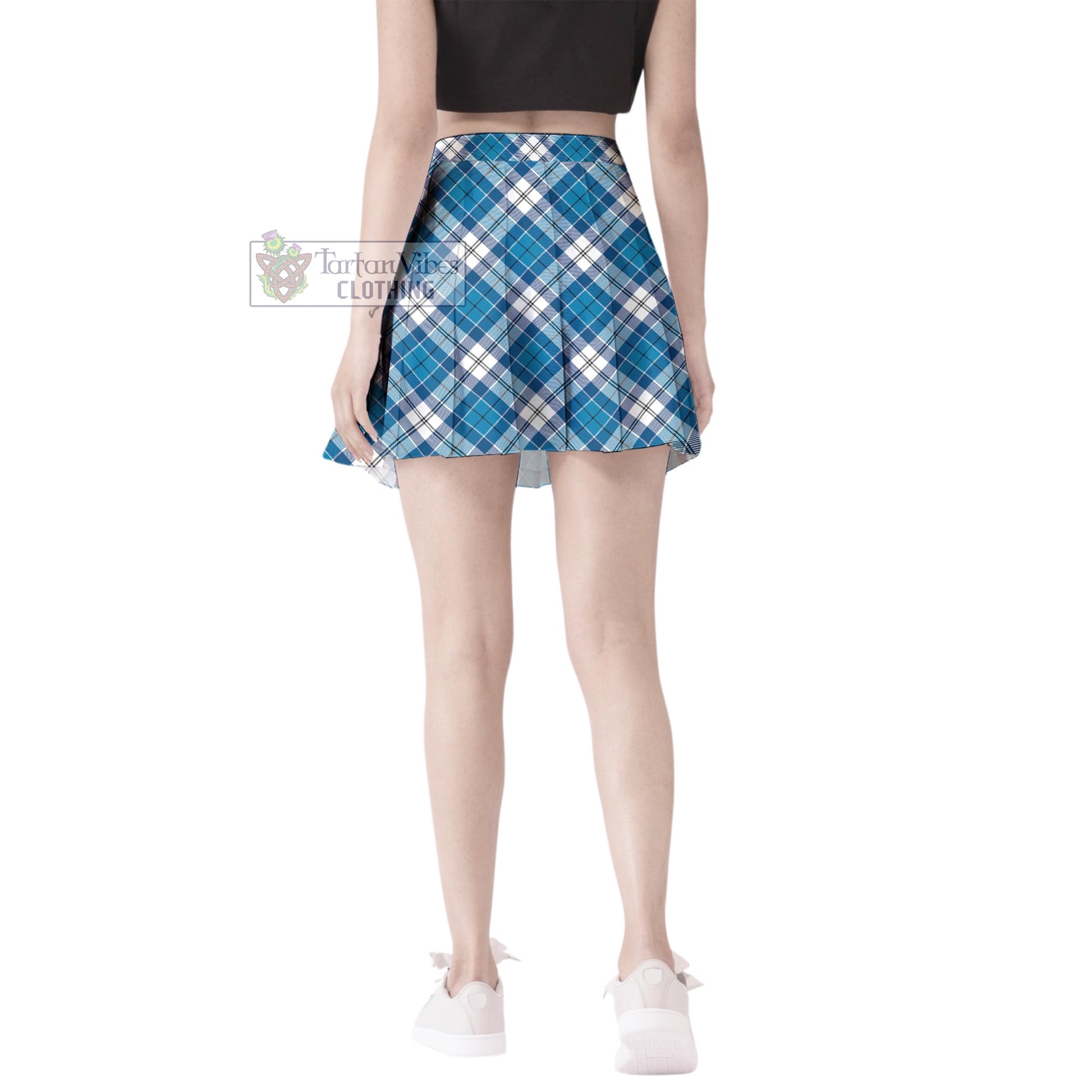 Tartan Vibes Clothing Roberton Tartan Women's Plated Mini Skirt