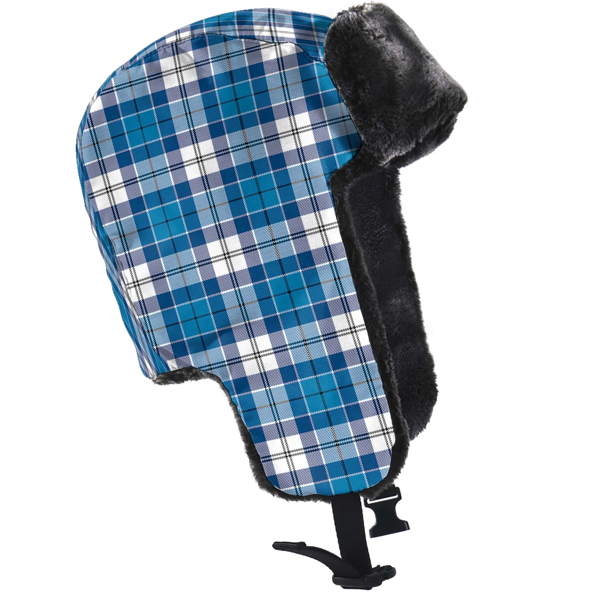 Roberton Tartan Winter Trapper Hat - Tartanvibesclothing