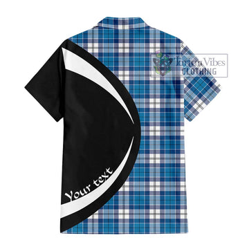 Roberton Tartan Hawaiian Shirt with Family Crest Circle Style - Tartan Vibes Clothing
