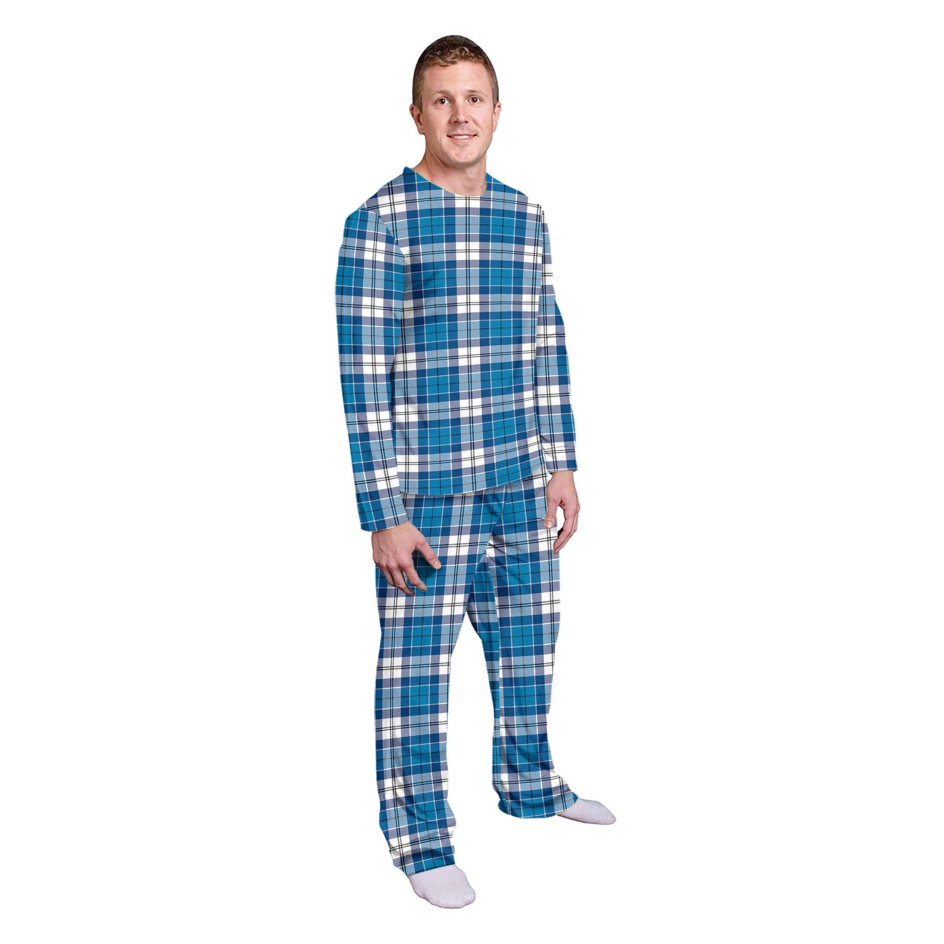 Roberton Tartan Pajamas Family Set - Tartan Vibes Clothing