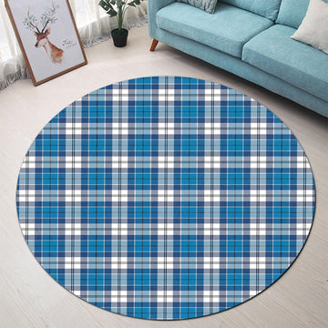 Roberton Tartan Round Rug