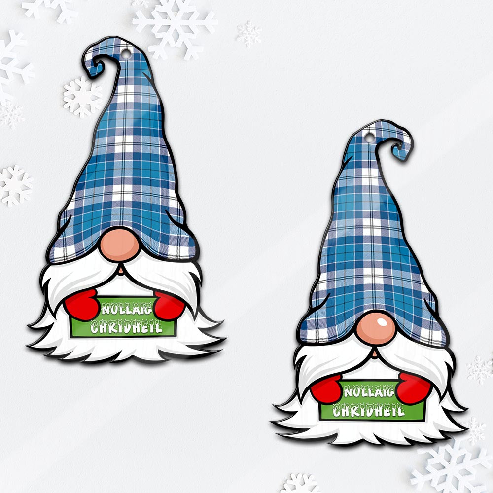 Roberton Gnome Christmas Ornament with His Tartan Christmas Hat - Tartan Vibes Clothing