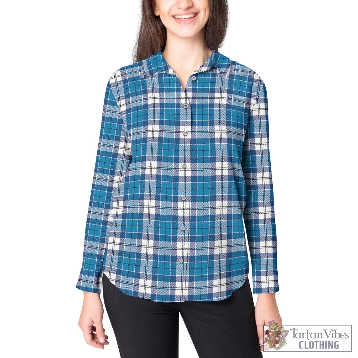 Roberton Tartan Womens Casual Shirt