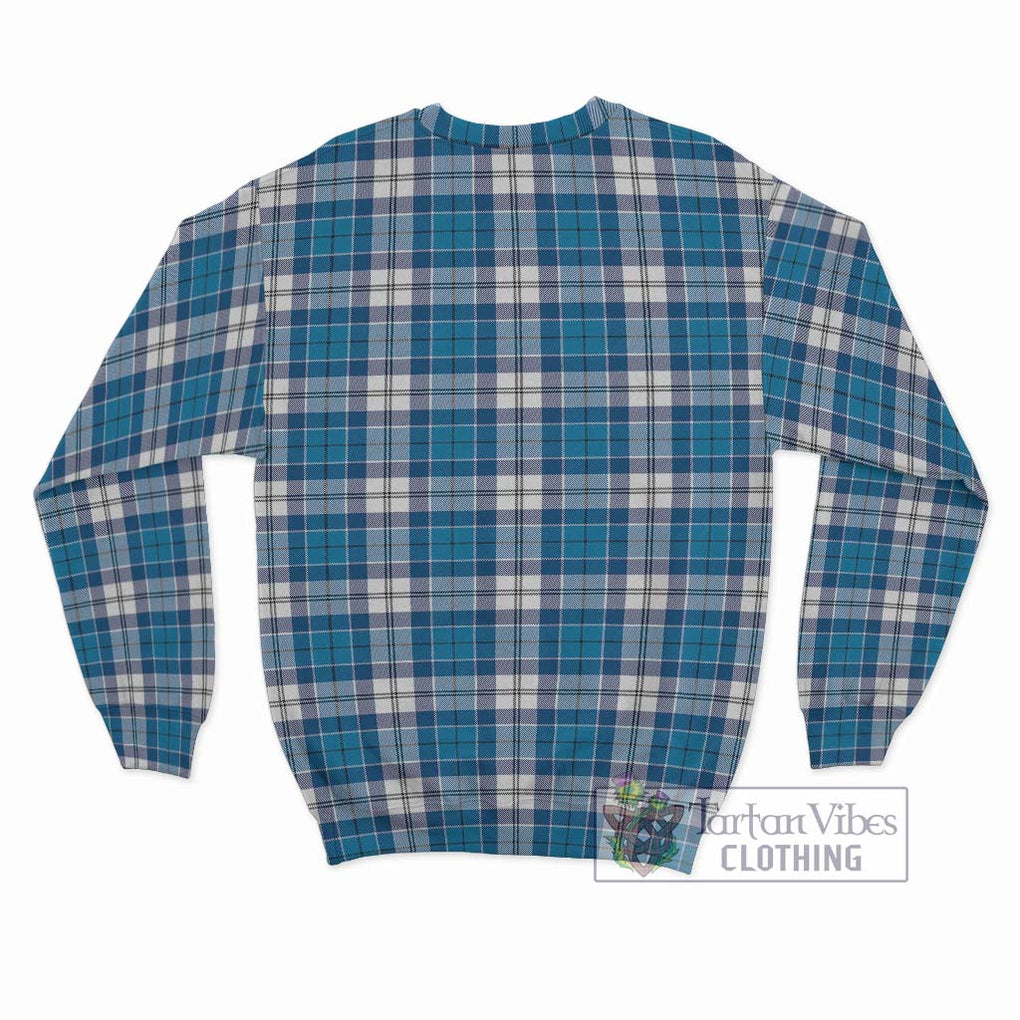 Roberton Tartan Sweatshirt with Family Crest DNA In Me Style - Tartanvibesclothing Shop