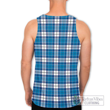 Roberton Tartan Men's Tank Top with Family Crest DNA In Me Style