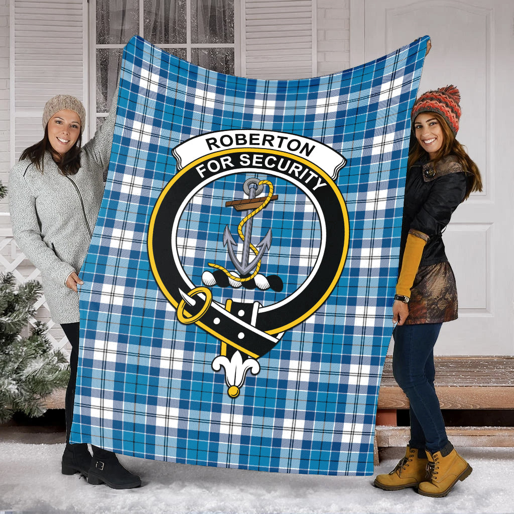 roberton-tartab-blanket-with-family-crest