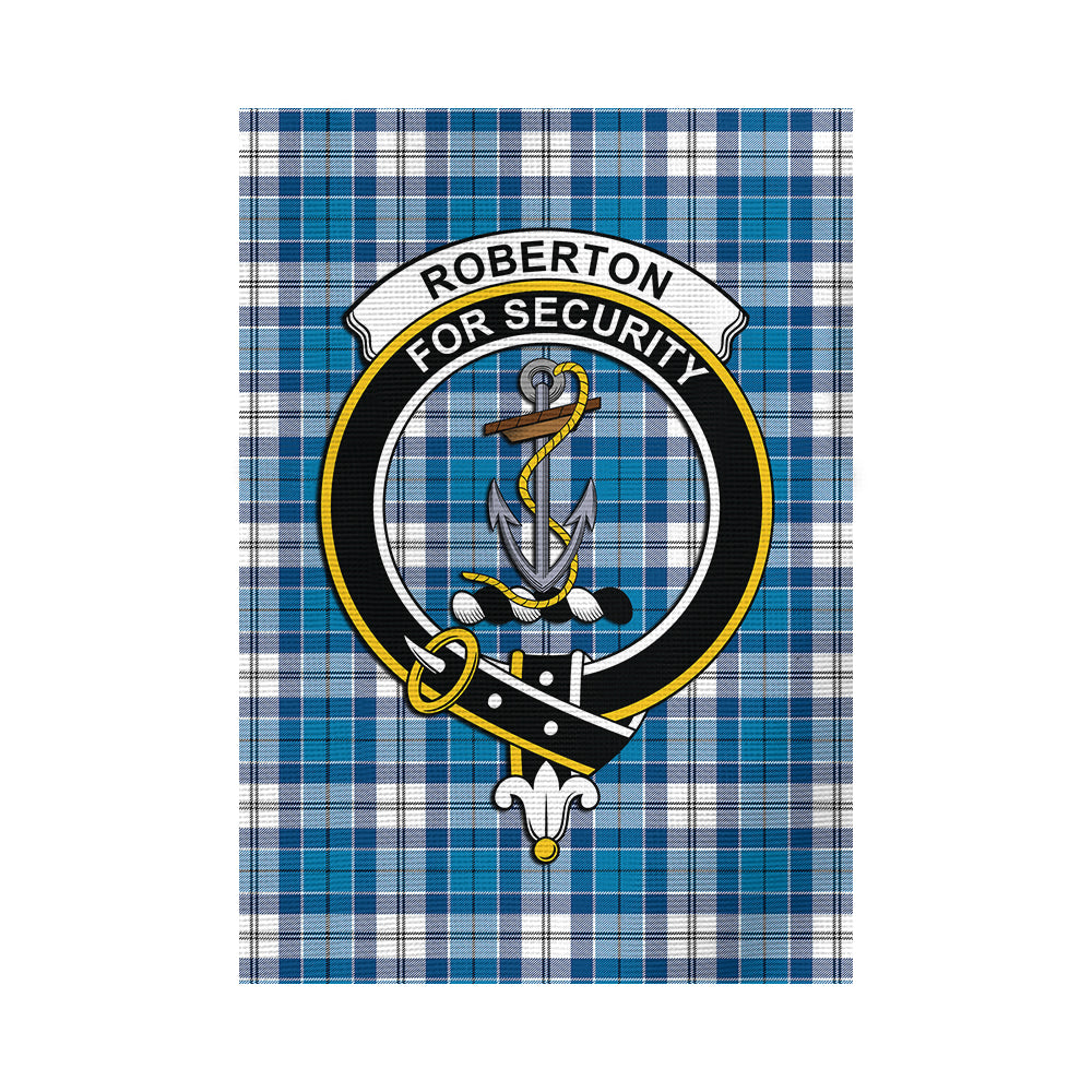 Roberton Tartan Flag with Family Crest - Tartan Vibes Clothing