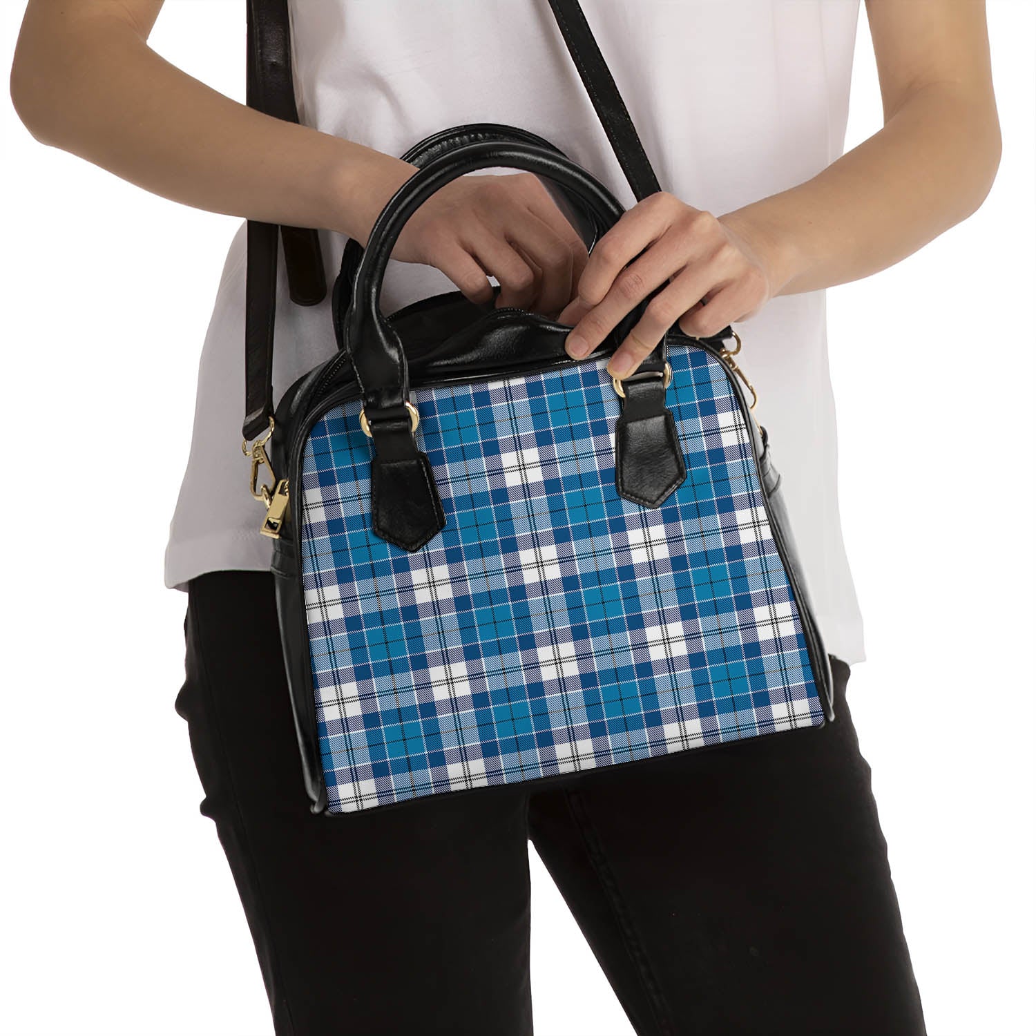 Roberton Tartan Shoulder Handbags - Tartanvibesclothing