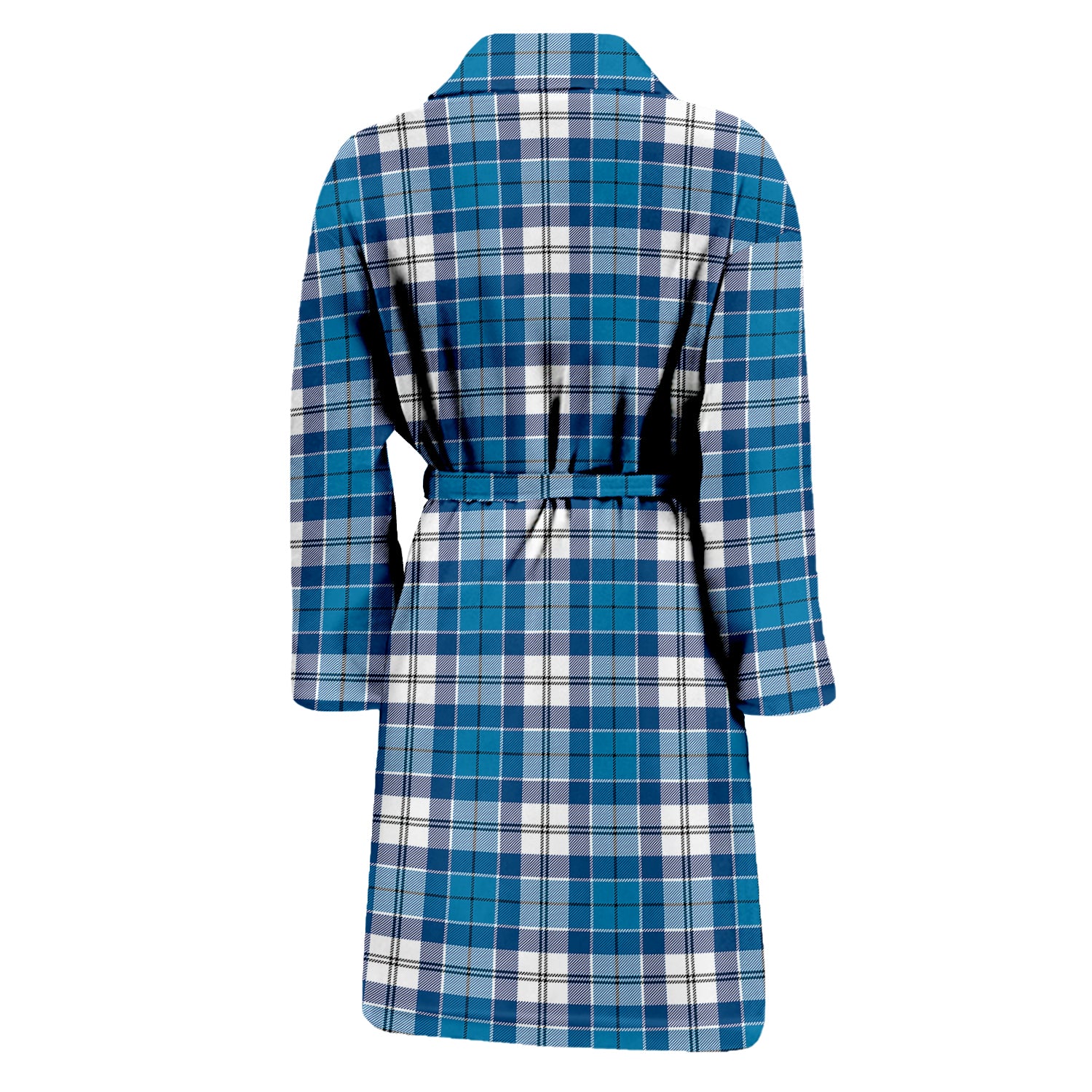 Roberton Tartan Bathrobe with Family Crest - Tartan Vibes Clothing