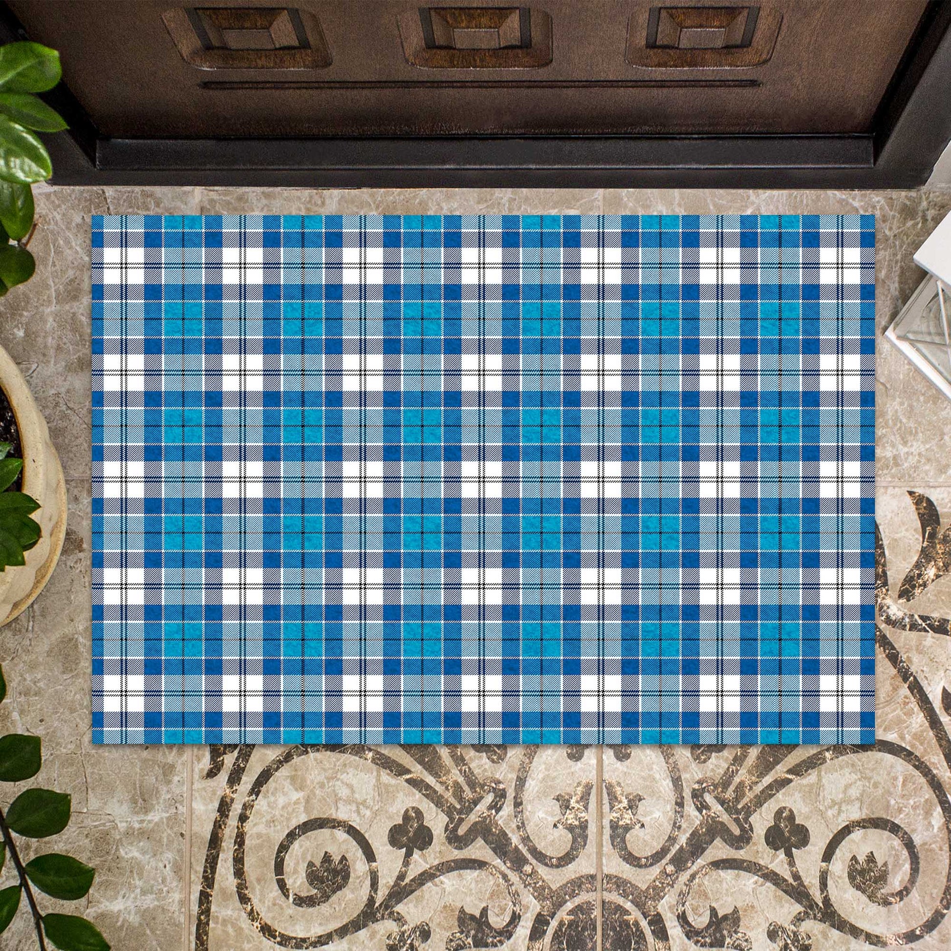 Roberton Tartan Door Mat - Tartanvibesclothing Shop