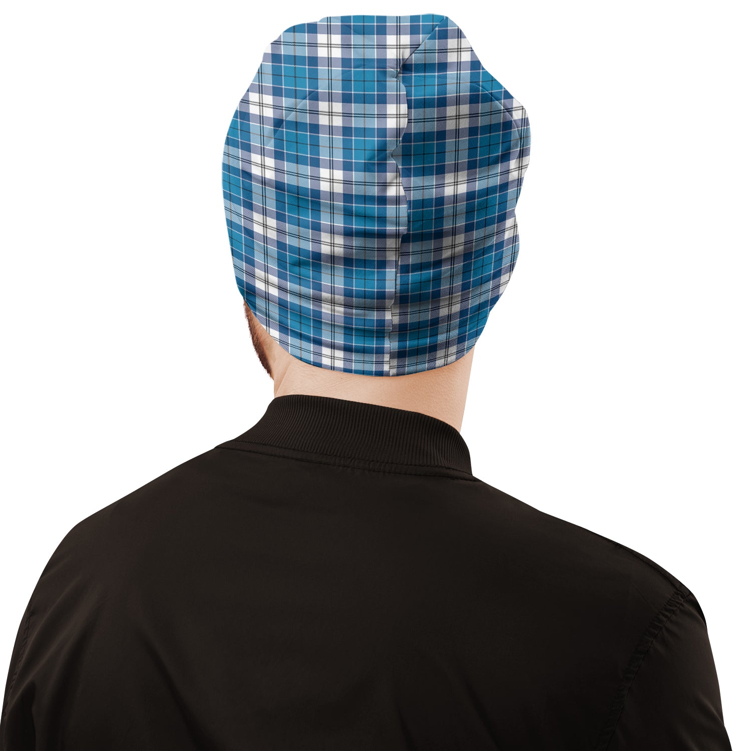 Roberton Tartan Beanies Hat with Family Crest - Tartan Vibes Clothing