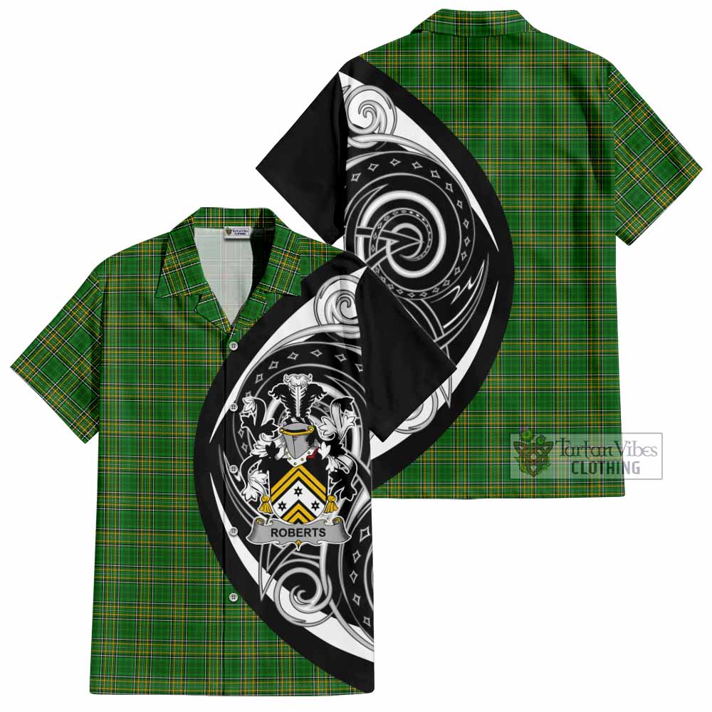 Roberts Irish Clan Hawaiian Shirt Celtic Circle Style - Tartan Vibes Clothing
